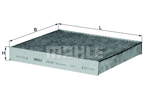 Фільтр, повітря у внутрішній простір
