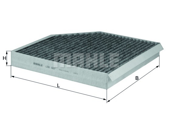 Фільтр, повітря у внутрішній простір LAK667 - зображення 2