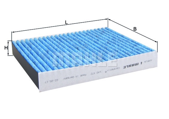 Фільтр, повітря у внутрішній простір