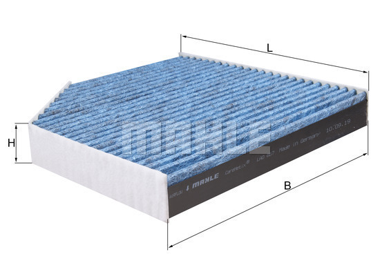 Фільтр, повітря у внутрішній простір LAO667 - зображення 2