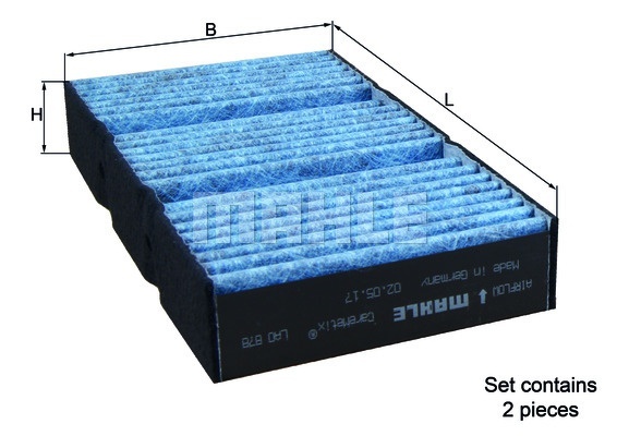 Фільтр, повітря у внутрішній простір