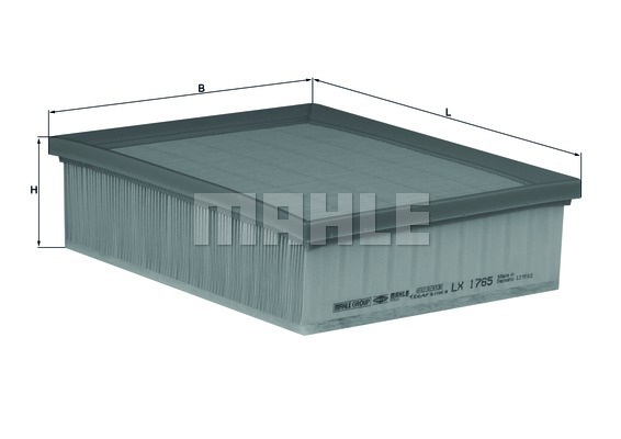 Повітряний фільтр LX1765 - зображення 2