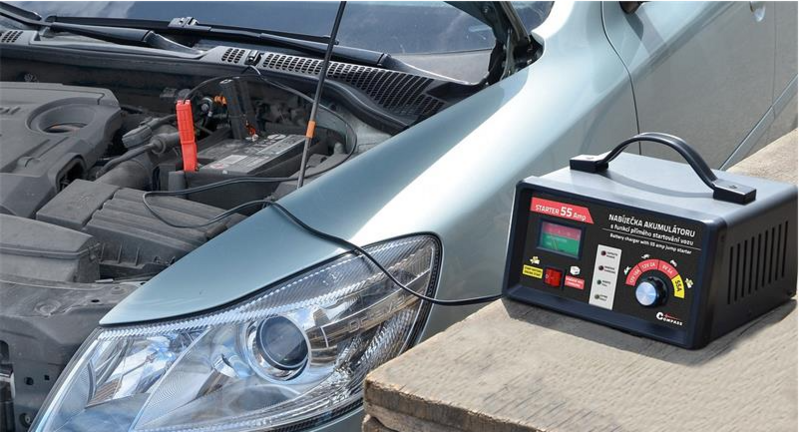 Зарядний пристрій 6/12V 2/10/55A COMPASS DO 07156 - зображення 2