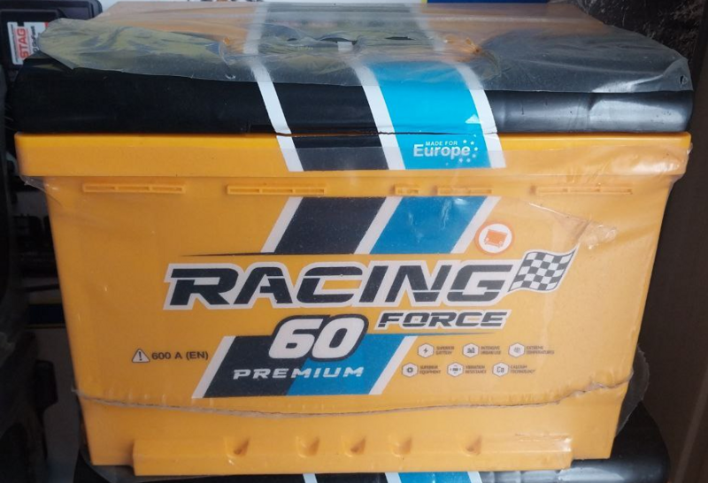 Аккумулятор RACING Force Premium 6CT 60 Ah II-+II
