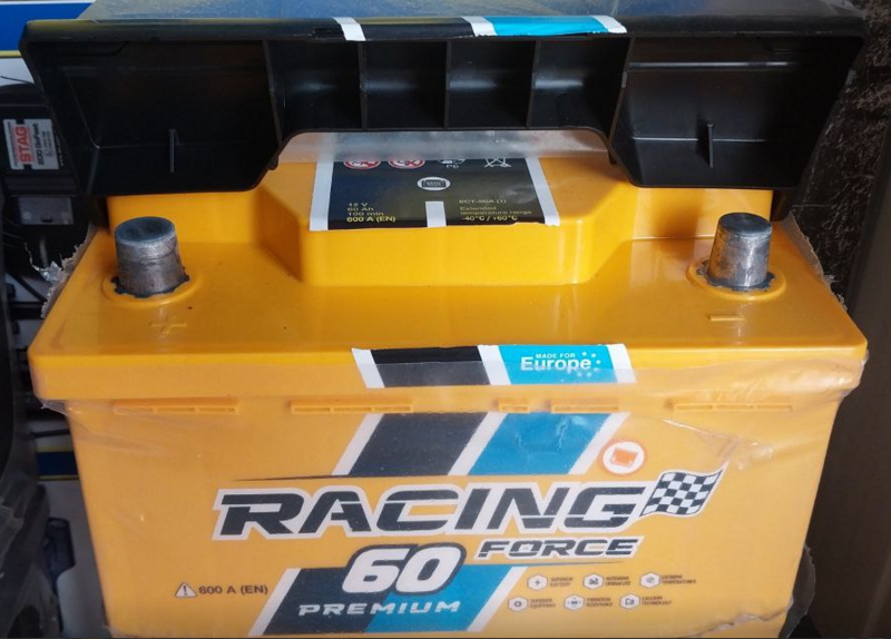Акумулятор RACING Force Premium 6CT 60 Ah II-+II AKBLU11621 - зображення 2