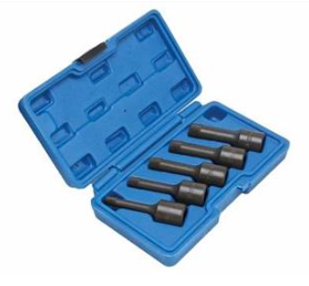 Набір екстракторів для зламаних болтів (8, 10, 12, 14, 17 мм) SATRA S-1036A