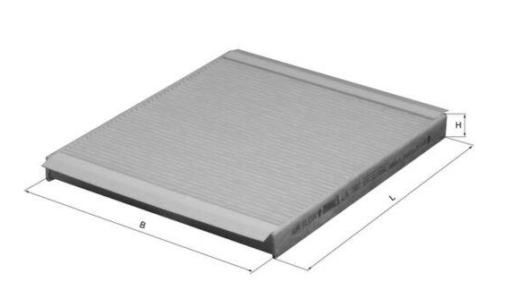 Фільтр, повітря у внутрішній простір