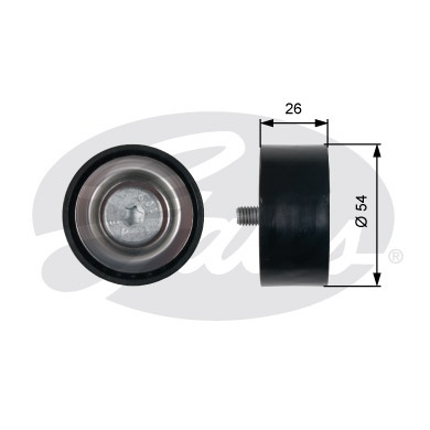 Паразитний / провідний ролик, поліклиновий ремінь