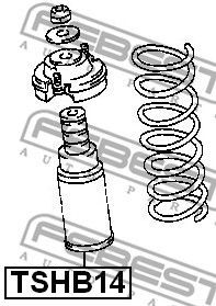 Пильовик амортизатора