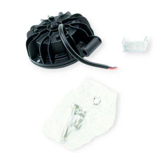 фара дополнительная LED  круглая 115х45 (Дм/Ш) 90W дальний 01555 G-SDYD30W-2525 - зображення 2