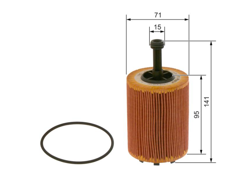 Фільтр масляний 1 457 429 192 - зображення 2