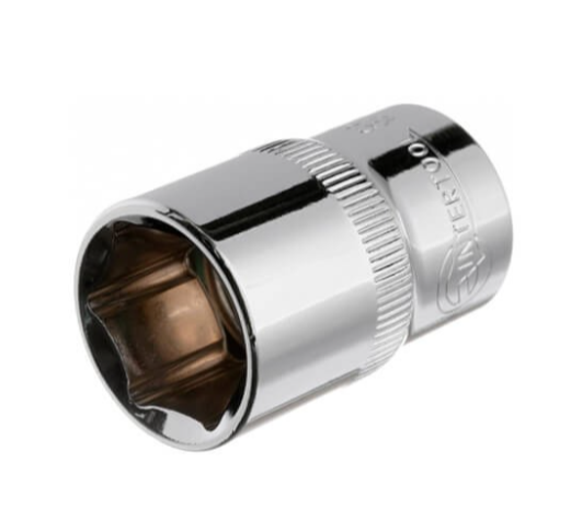 головка торцевая шестигранная 1/2 18мм CrV ET-0018 - зображення 3