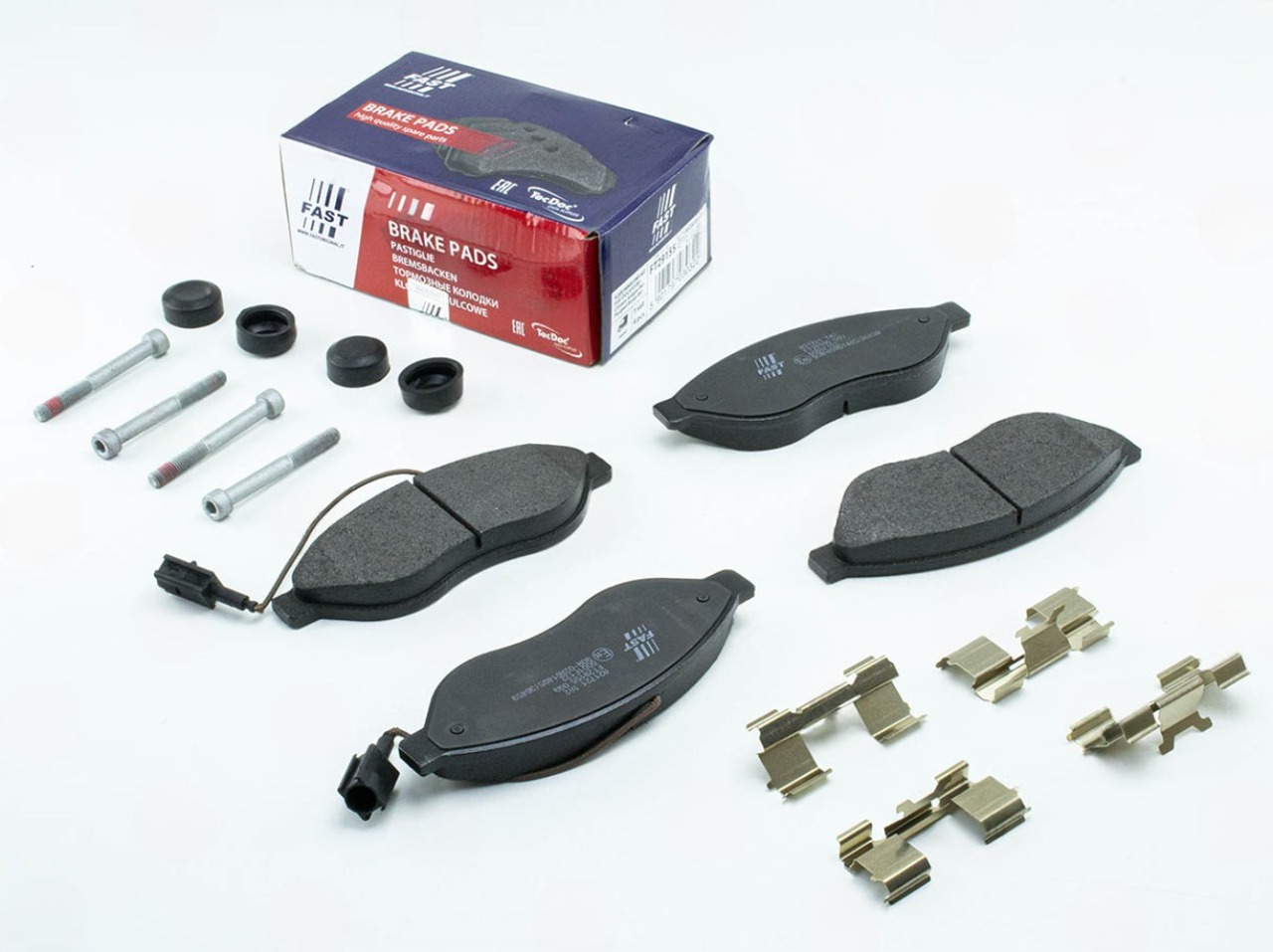 колод.торм. пер. Fiat Ducato-Peugeot Boxer 06-> (1.1-1.5T)  (FAST)