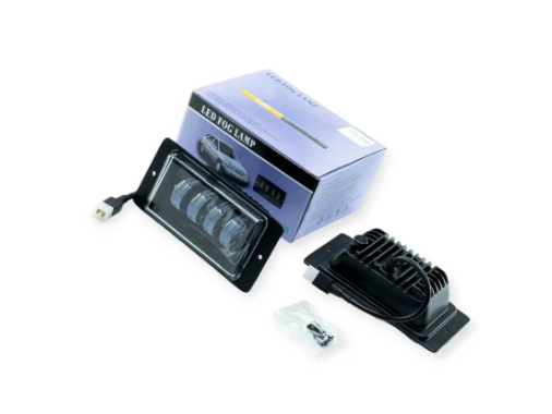 противотум. ВАЗ-2110-15 LED 40W 4 диод. элемент. white+yellow (метал. корп.) шт. (выпис. кратно 2)