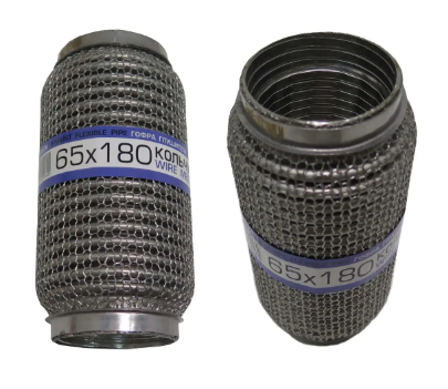 гофра 65х180  3-х слойная (EuroEx) интерлок, кольчуга