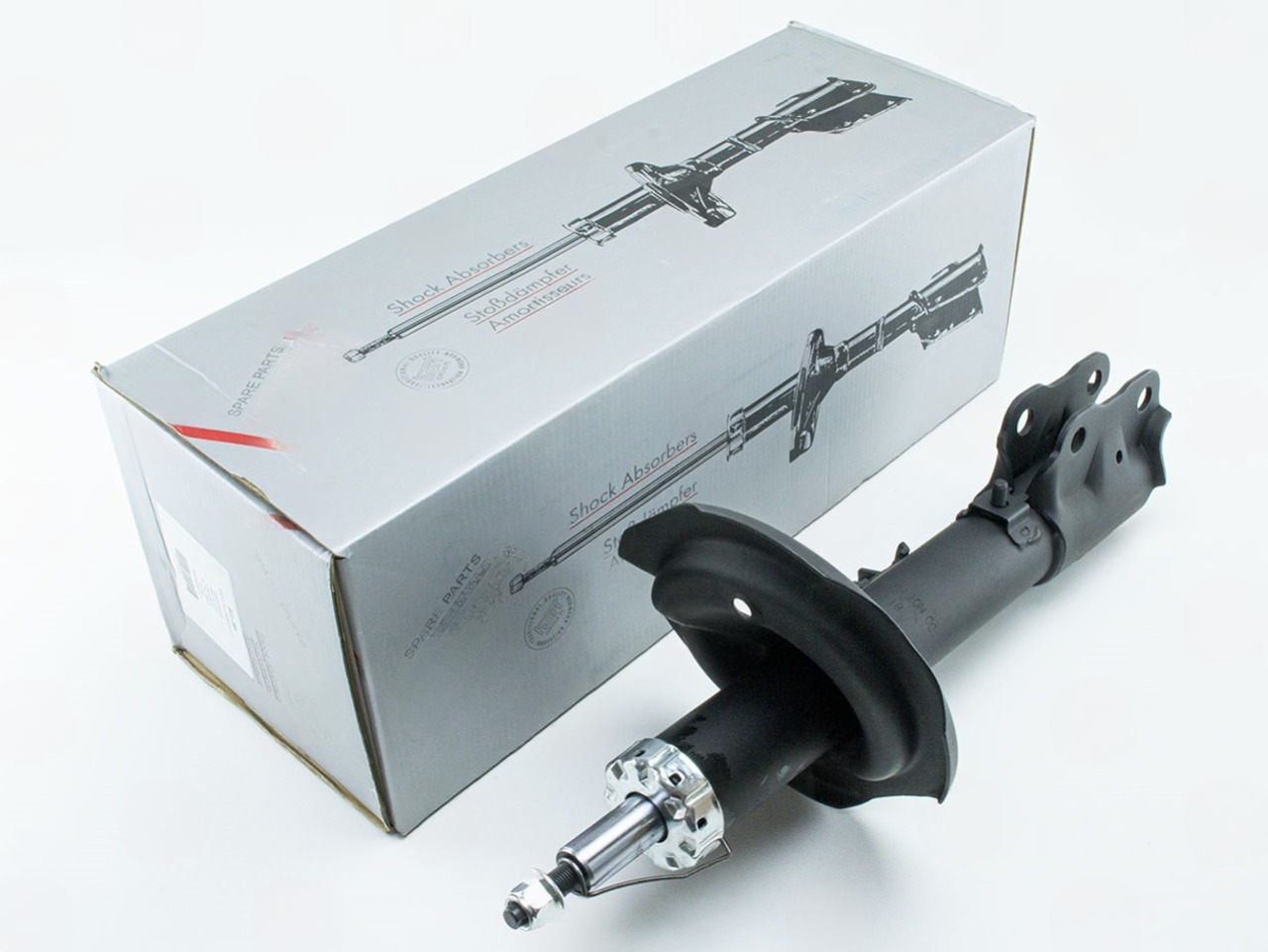 амортизатор пер. Mitsubishi Outlander II, Peugeot 4007 левый L 07->  (HART)