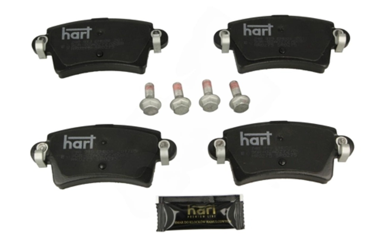 колод.торм. зад. Renault Master (98-10)  (HART)