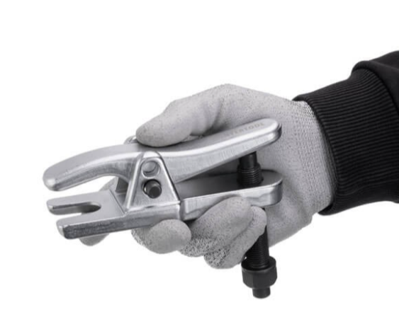 съёмник шар.оп. и р/тяг универсал. 150 мм, ширина зева 22мм, макс раскр 30/56мм, серый HT-7035 - зображення 5