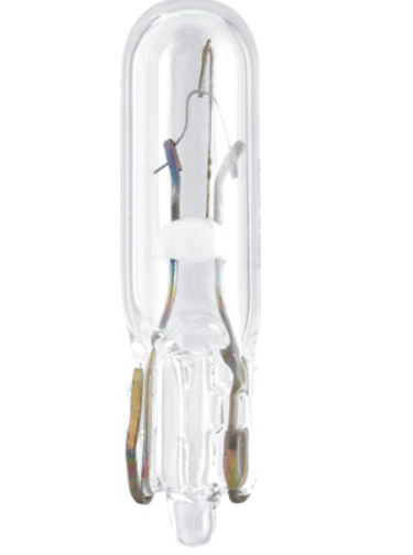 лампа БЦ 12V 1,2W W2х4,6d PHILIPS (пара) 12516B2 - зображення 2