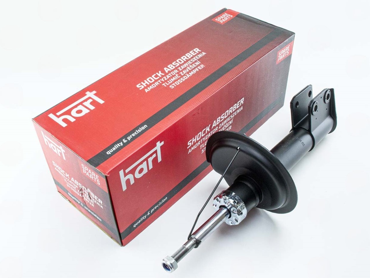 амортизатор пер. Peugeot 307 2,0HDi <-05 левый L газ  (HART)