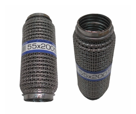 гофра 55х200  3-х слойная (EuroEx) интерлок, кольчуга