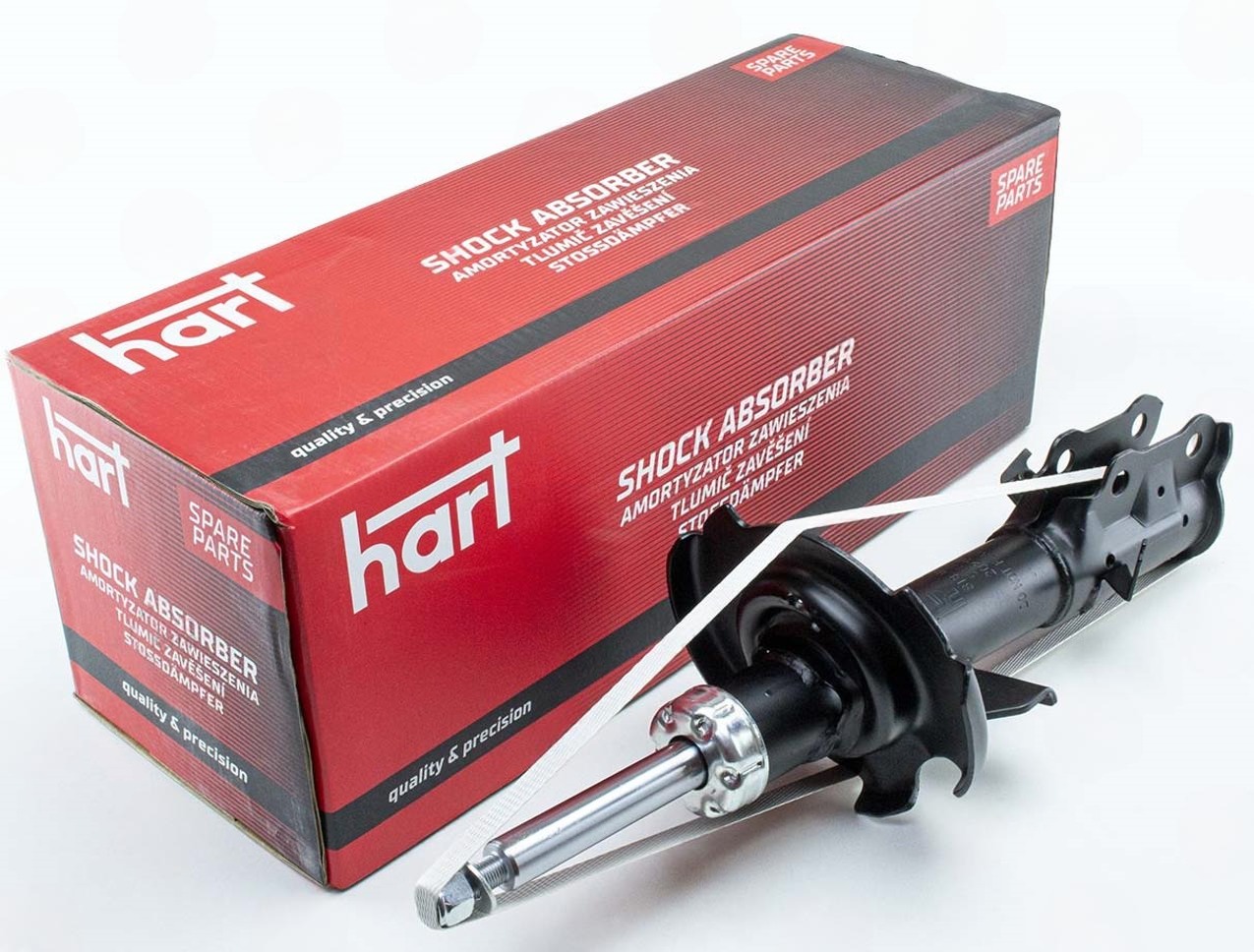 амортизатор пер. Ford Fiesta, Mazda 2 07-> правый R  (HART)
