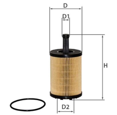 фильтр масл. VW Caddy III TDI (04-10), T5 TDI (03-09)  (SMARTEX)