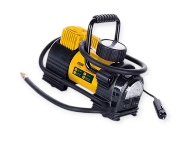 компрессор Сила  7атм/37л/1м шланг/прик/сумка/фонарь