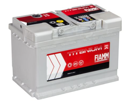 Аккумулятор FIAMM  74Ач 680А Titanium Pro (L3) (0) Евро прав +