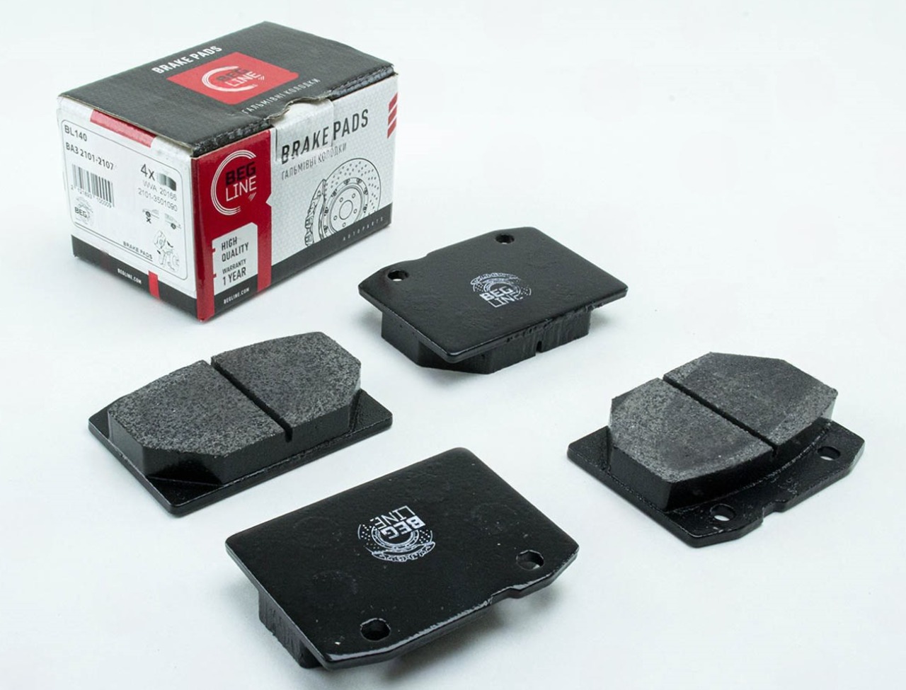 колодки торм.перед. 2101 (Beg-Line)