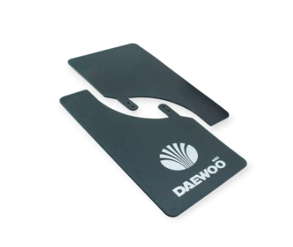 брызговик Speed Master большой (2шт) 280*440  Daewoo + надпись