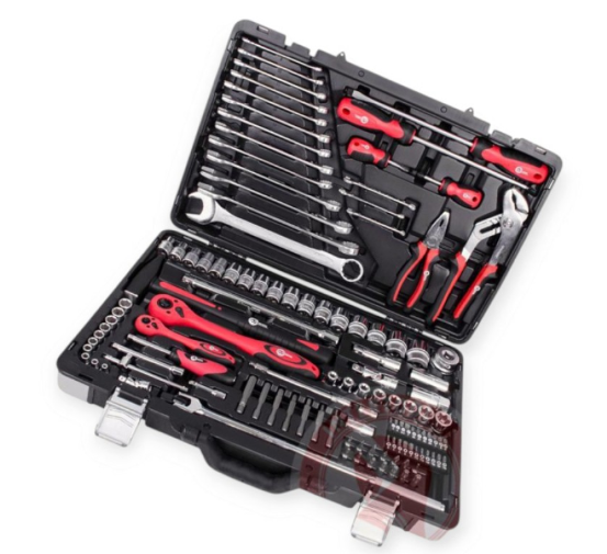 набор инструмента 1/2",1/4"  119 шт  с битами, ключами PROFI  Тайвань