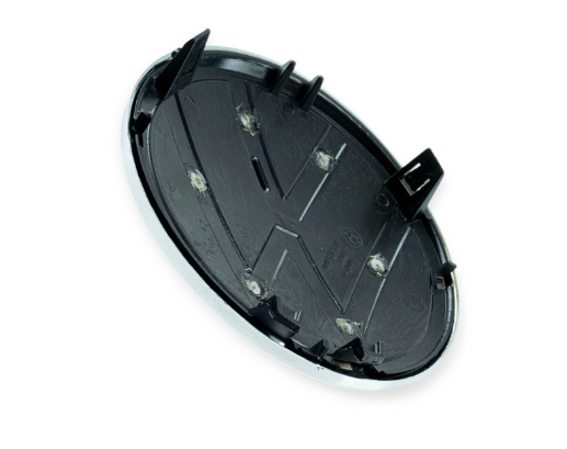 эмблема реш. Volkswagen Caddy 2k5 new Ø 15см, пластик, хром 386393 - зображення 2