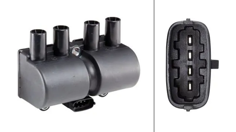 катушка зажигания Opel Astra G, Daewoo Nubira, Tacuma, Leganza 1,6i  (HELLA)