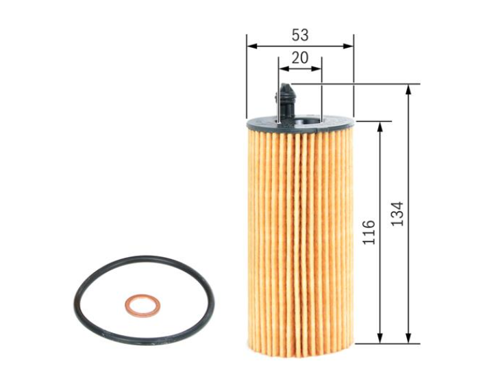 Масляний фільтр F 026 407 205 - зображення 2