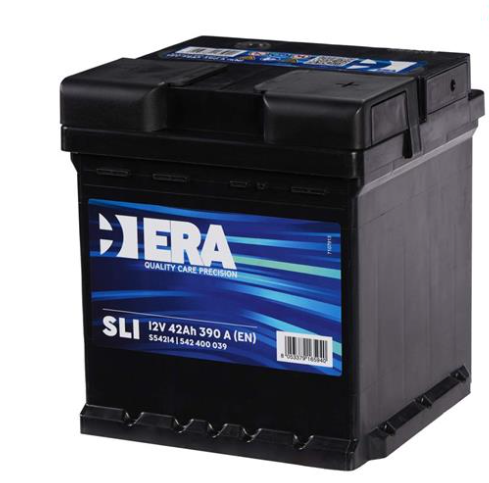 Аккумулятор - ERA SLI , 42Ah , EN  390 , 175x175x190 (ДхШхВ) , правий "+" , 6СТ-42 АзЕ