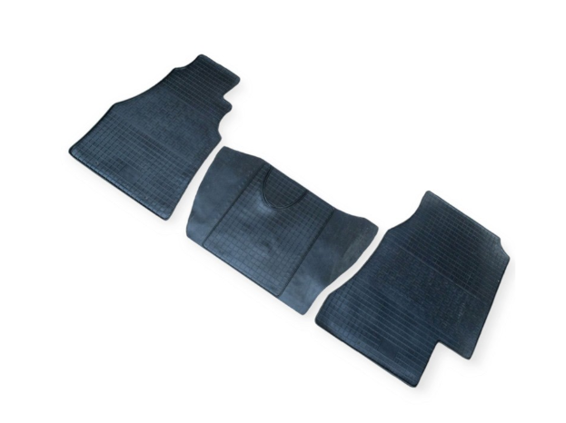 коврики салона Mercedes Sprinter I, VW LT 95-06  борт 1см, евроклетка (3шт) Polytep