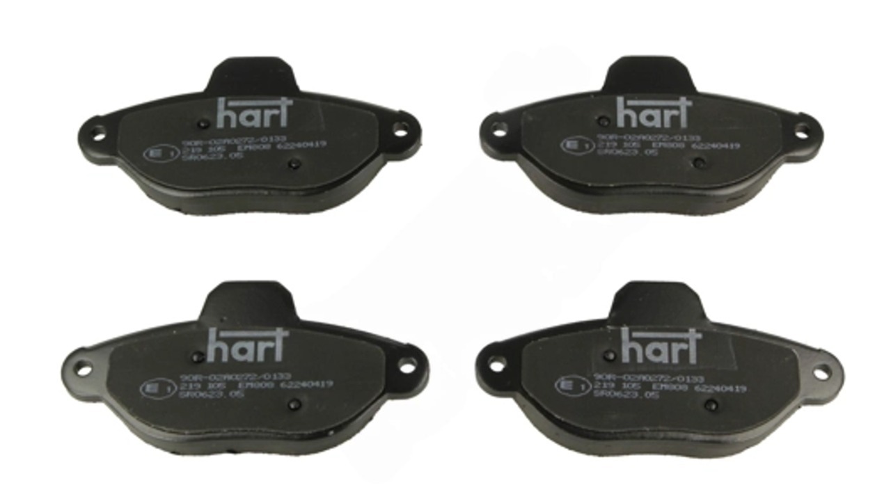 колод.торм. пер. Fiat Punto,Panda, 500 97-> (без датч.)  (HART)