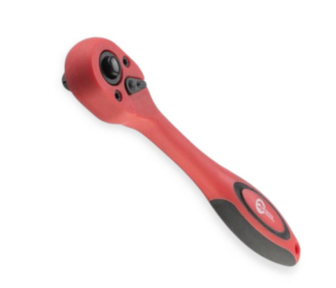 трещетка с квадратом   1/4" 72 зуба 150 мм CrV Intertool PROFI