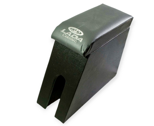 подлокотник ВАЗ 2105-07  серый  с вышивкой (кожзам)