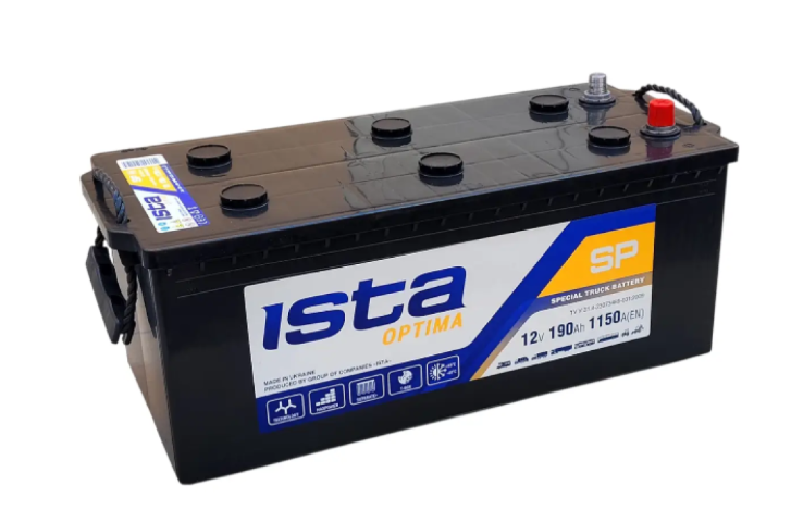 Аккумулятор ISTA 190Ач 1150А Optima (D5)