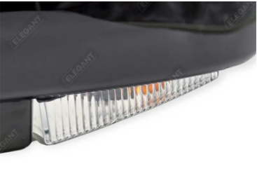 зеркало наружное 2108-2115 черное с поворотом к-т Elegant 130 526 - зображення 2