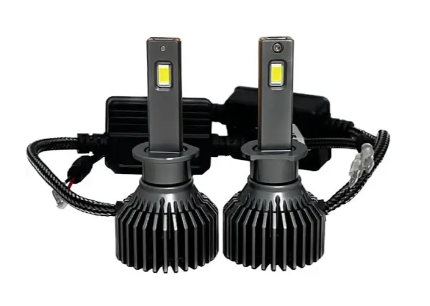 лампа LED H1 12V-24V MICHI 75W Can 5500K 5300L с обманкой радиатор с вентилятором