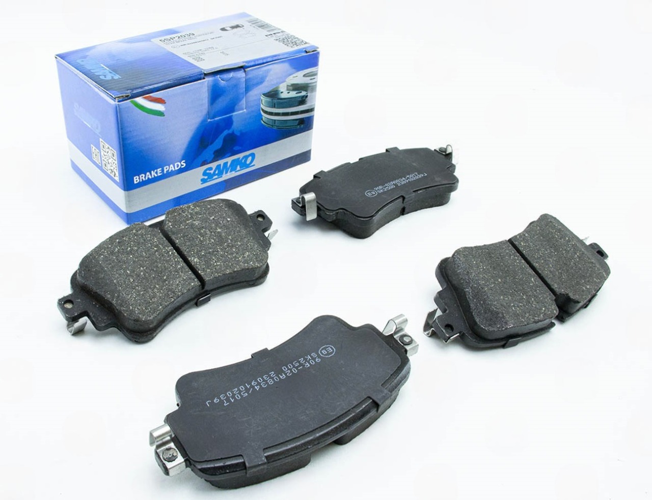 колод.торм. зад. Audi A4, A5, A6, Q5, Q7 (15->), VW Touareg (17->)  (LPR-Samko)