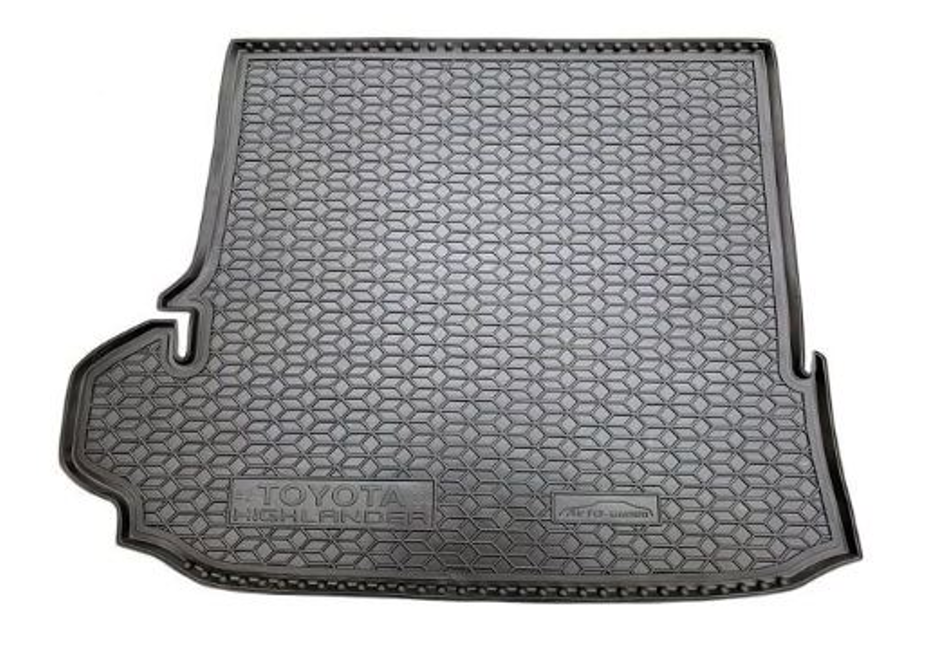коврик багажника Toyota Highlander 2020-> № II (7 мест) с ухом