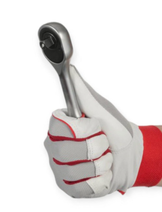 трещетка с квадратом   3/8" 24 зуба 200 мм CrV Intertool HT-2105 - зображення 6