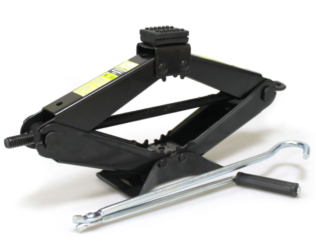 домкрат ромбовый  2Т    110-400мм  резиновая опора Steel Power