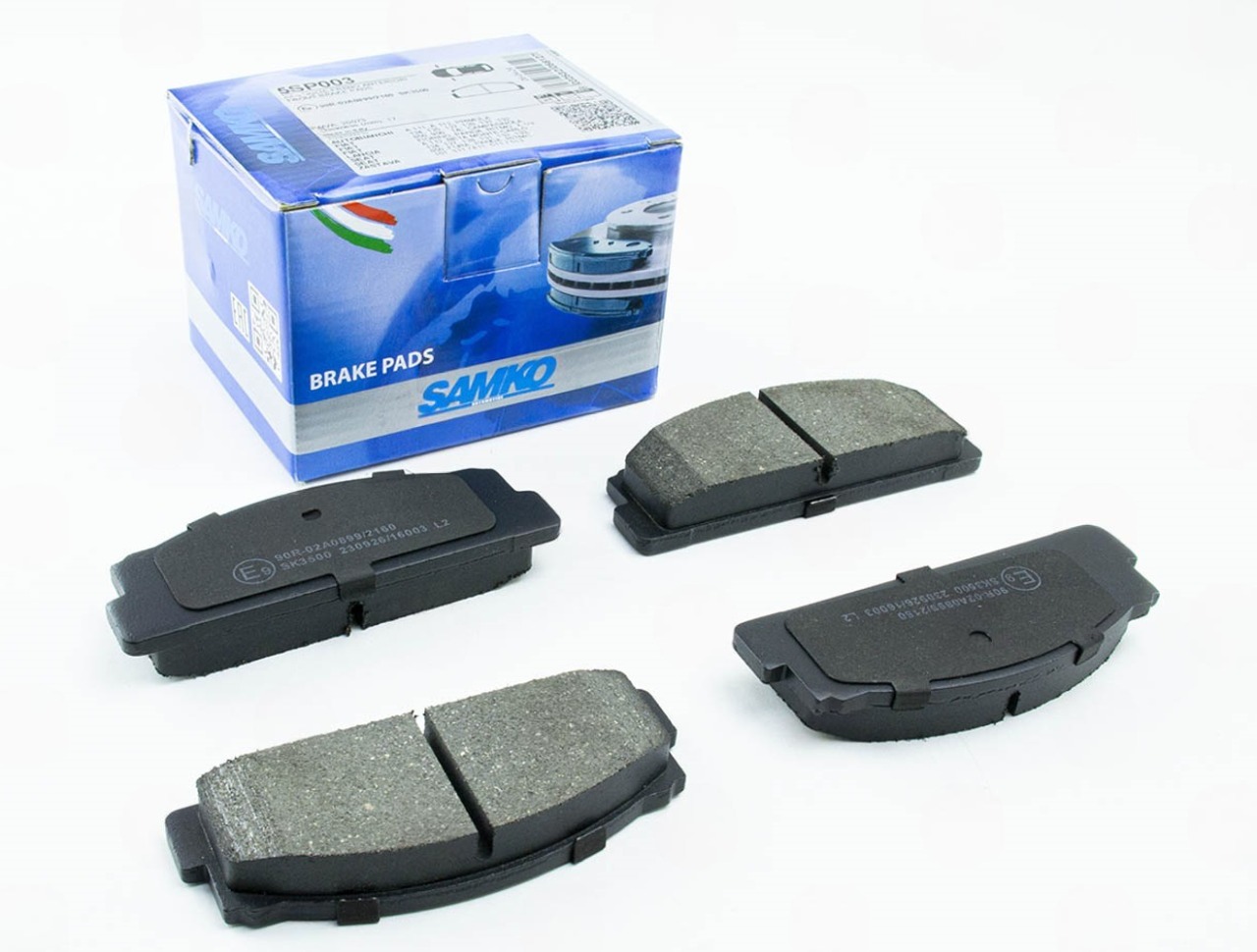 колод.торм. пер. Fiat Punto, Fiorino 71->  (LPR-Samko)