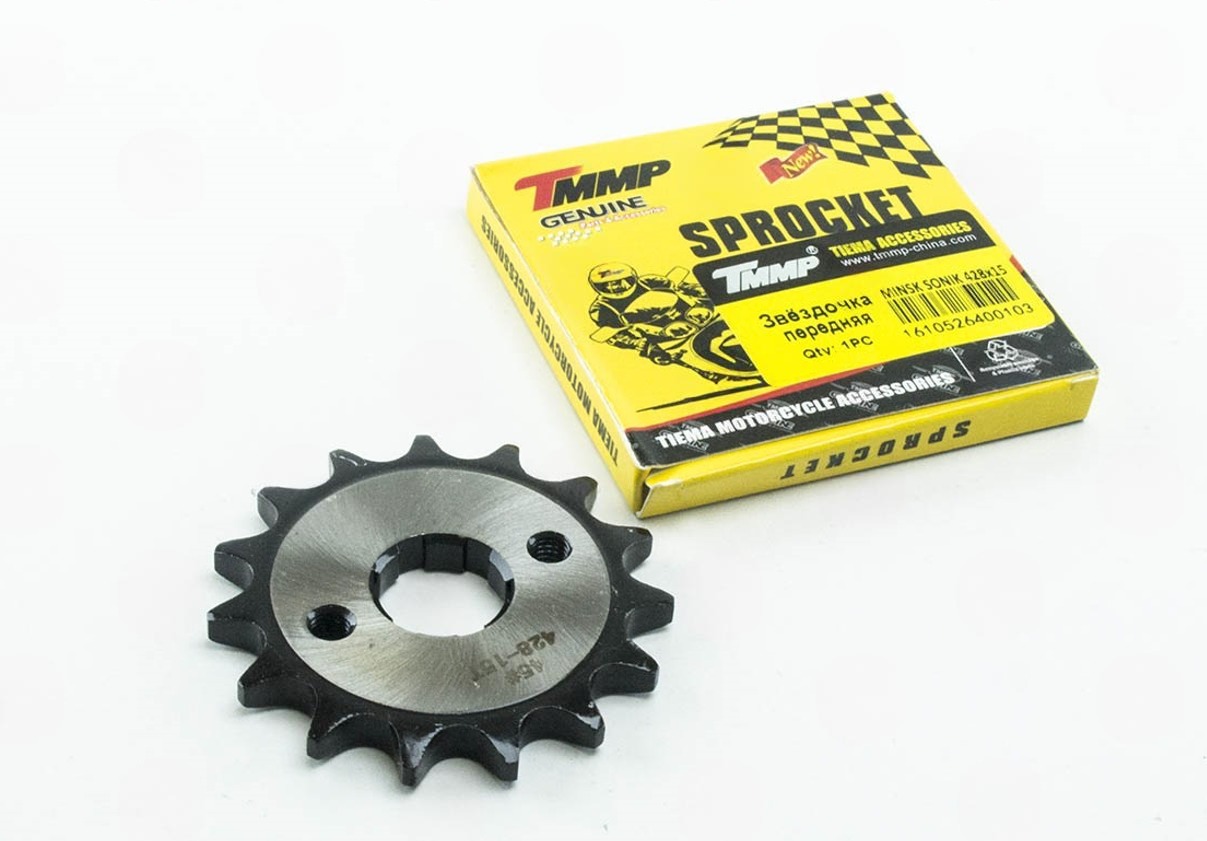 звезда ведущая передняя 428-15 Minsk-Viper CG-125-150  SUPER