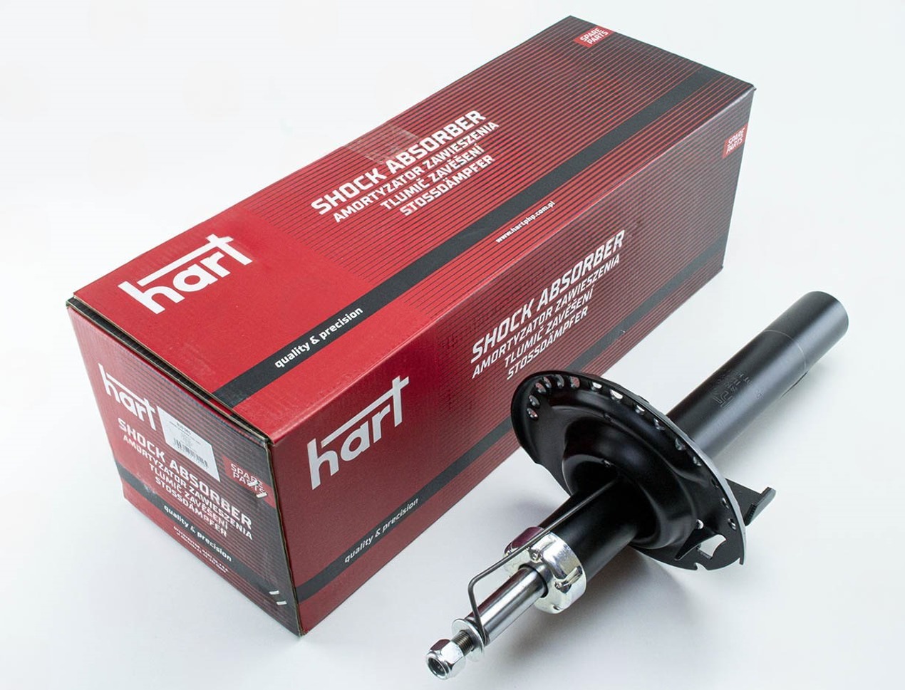 амортизатор пер. Renault Scenic II 03->  (HART)